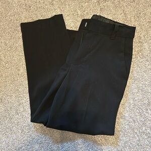 WORN ONCE! Calvin Klein boys suit style dress pants in black